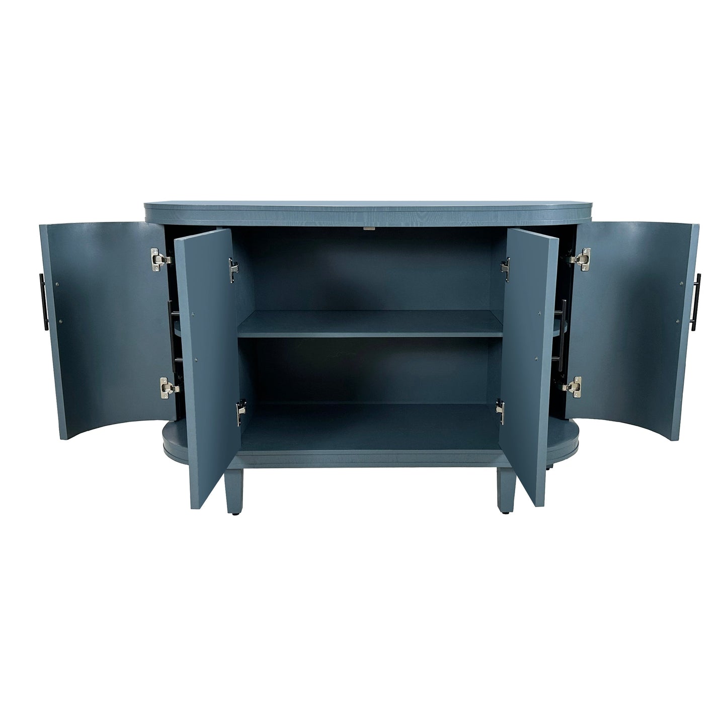 Bleu Modern Curved Sideboard