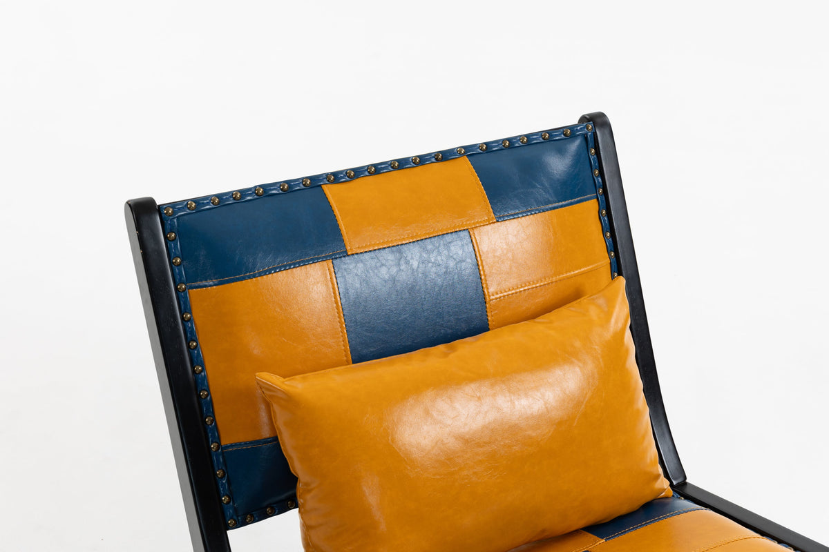 Scandinavian Modern Boho Accent Chair