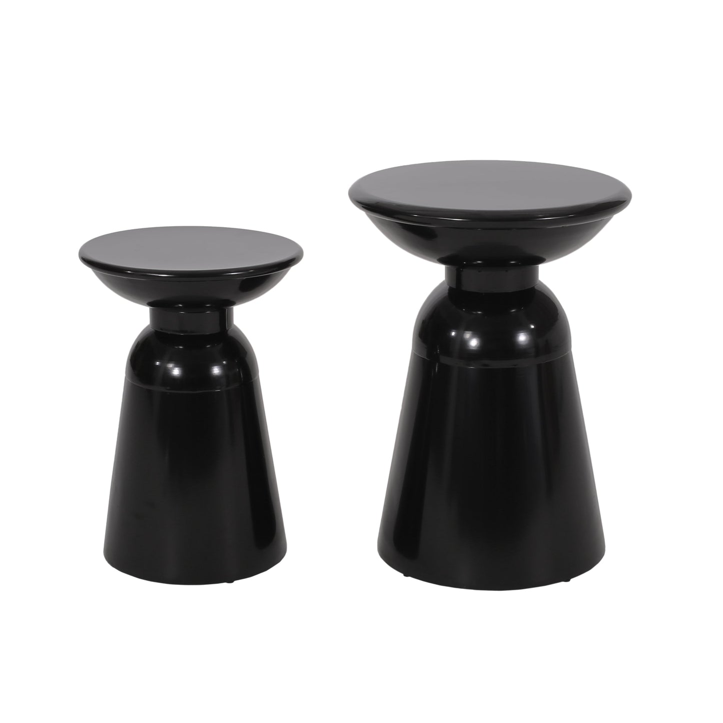 Noir Metal Side Table