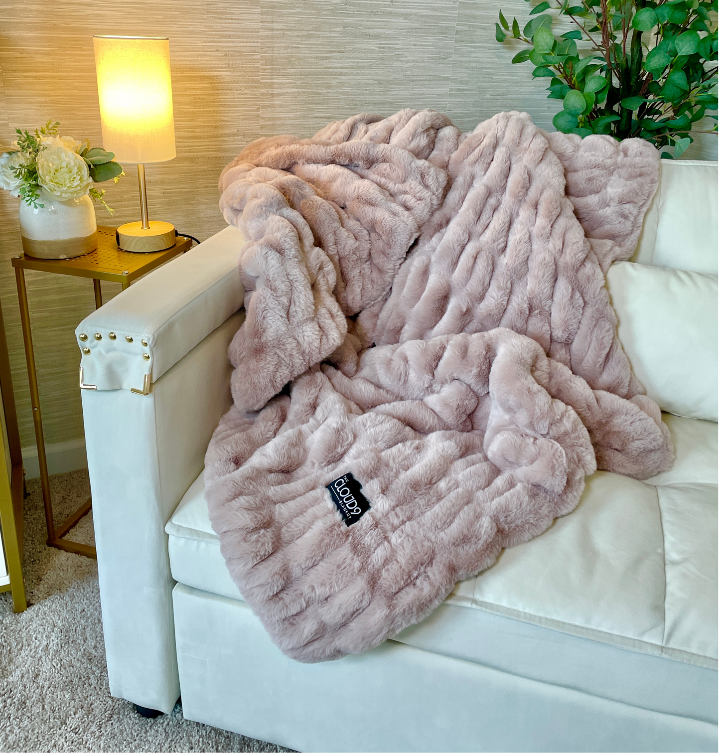 Nordic Faux Fur Blanket - Medium & Large