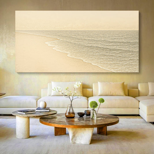 Caille Beach Shoreline Coastal Wall Art III