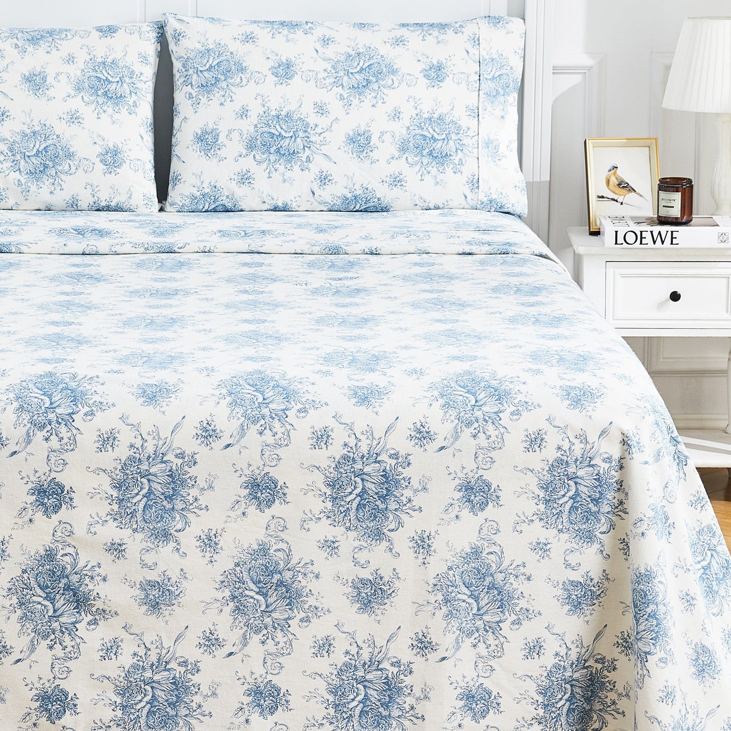 Petit Toile Flannel Sheet Sets