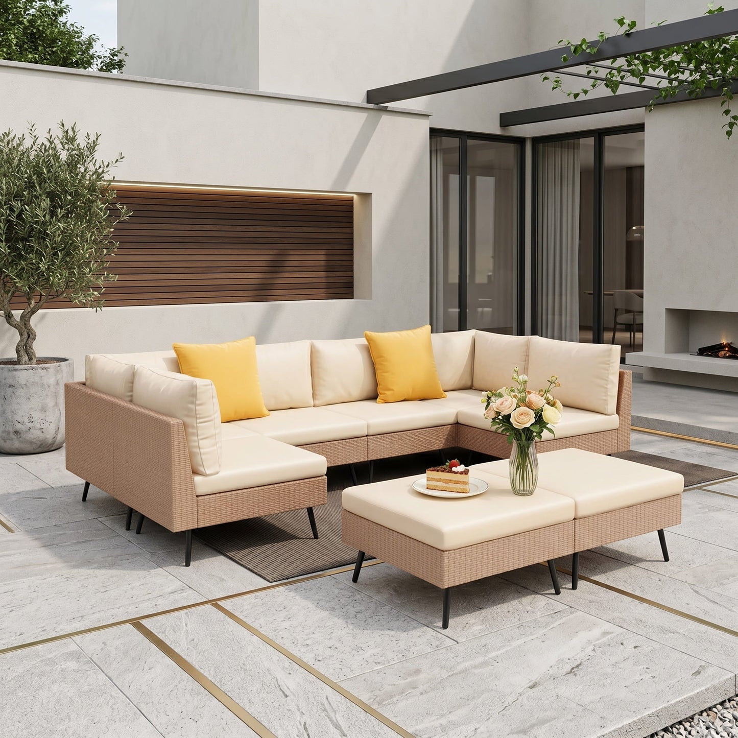 Axis Coastal Outdoor Sectional Set