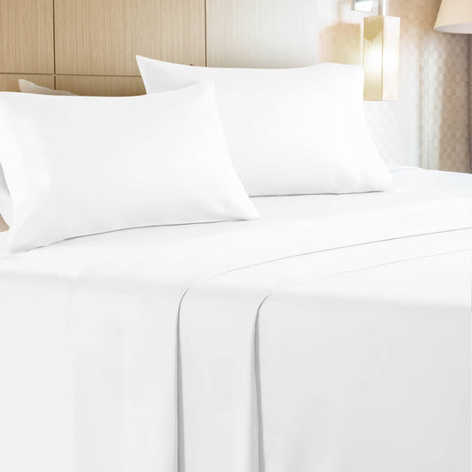 Le Luxe Home - Hotel Collection 4 Pc 1800 Series Ultra Soft Sheet Set