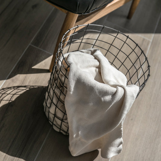 Ember Round Iron Basket