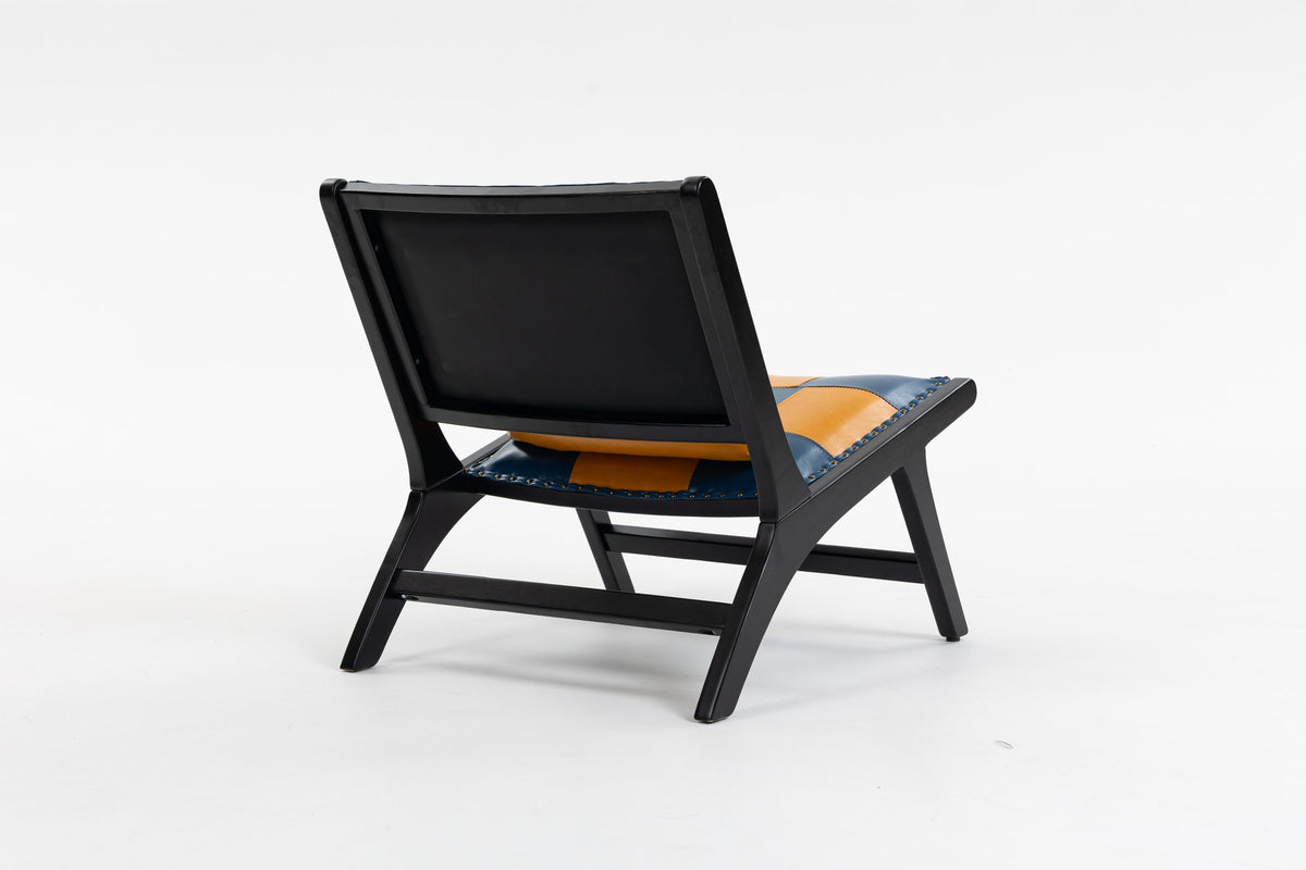 Scandinavian Modern Boho Accent Chair