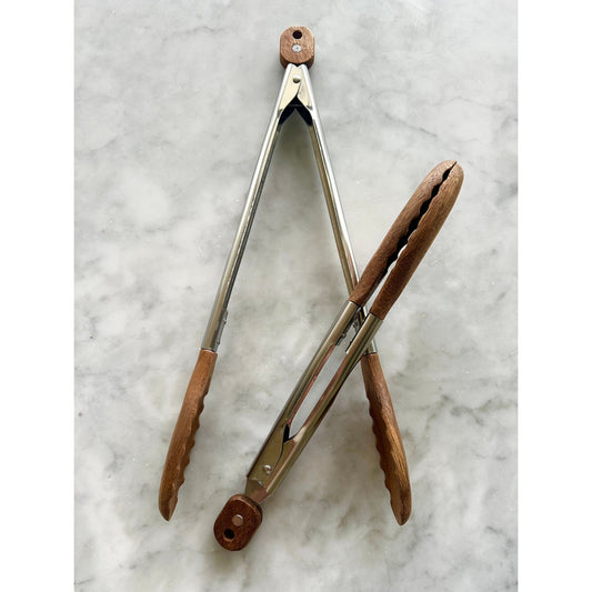 Acacia Wood Tongs