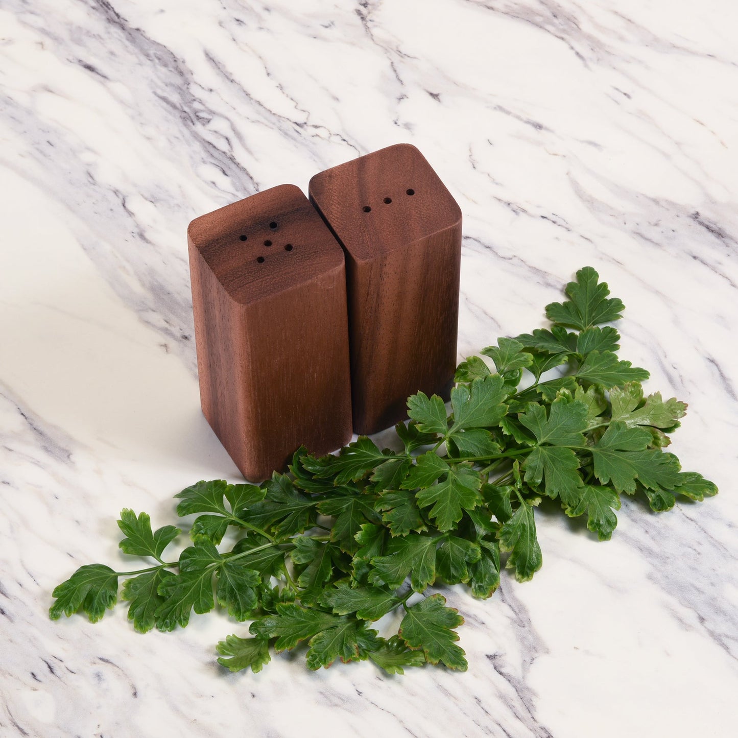 Acacia Wood Salt & Pepper Shakers