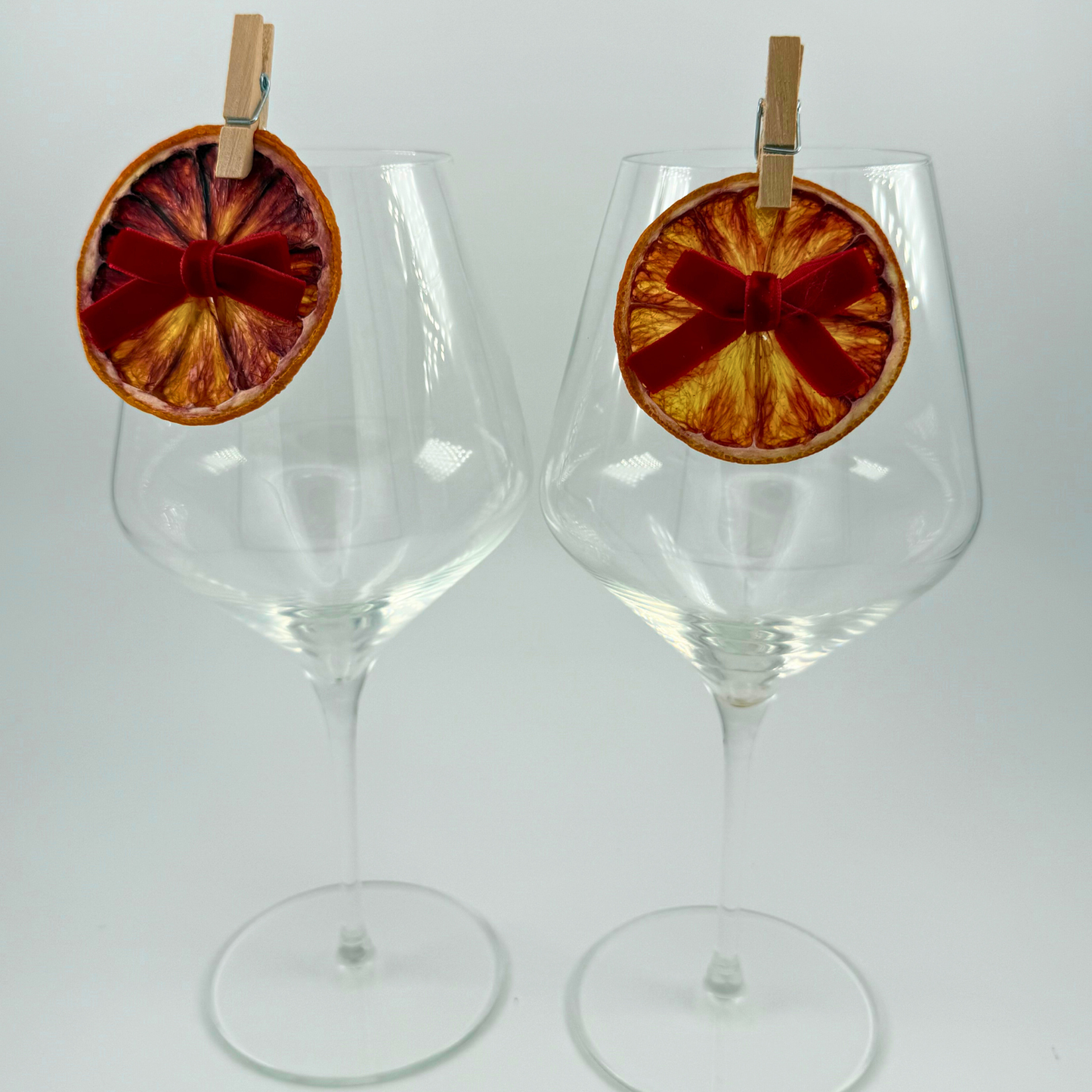 Dehydrated Blood Orange Slices | Dried Blood Oranges for Bar & Decor