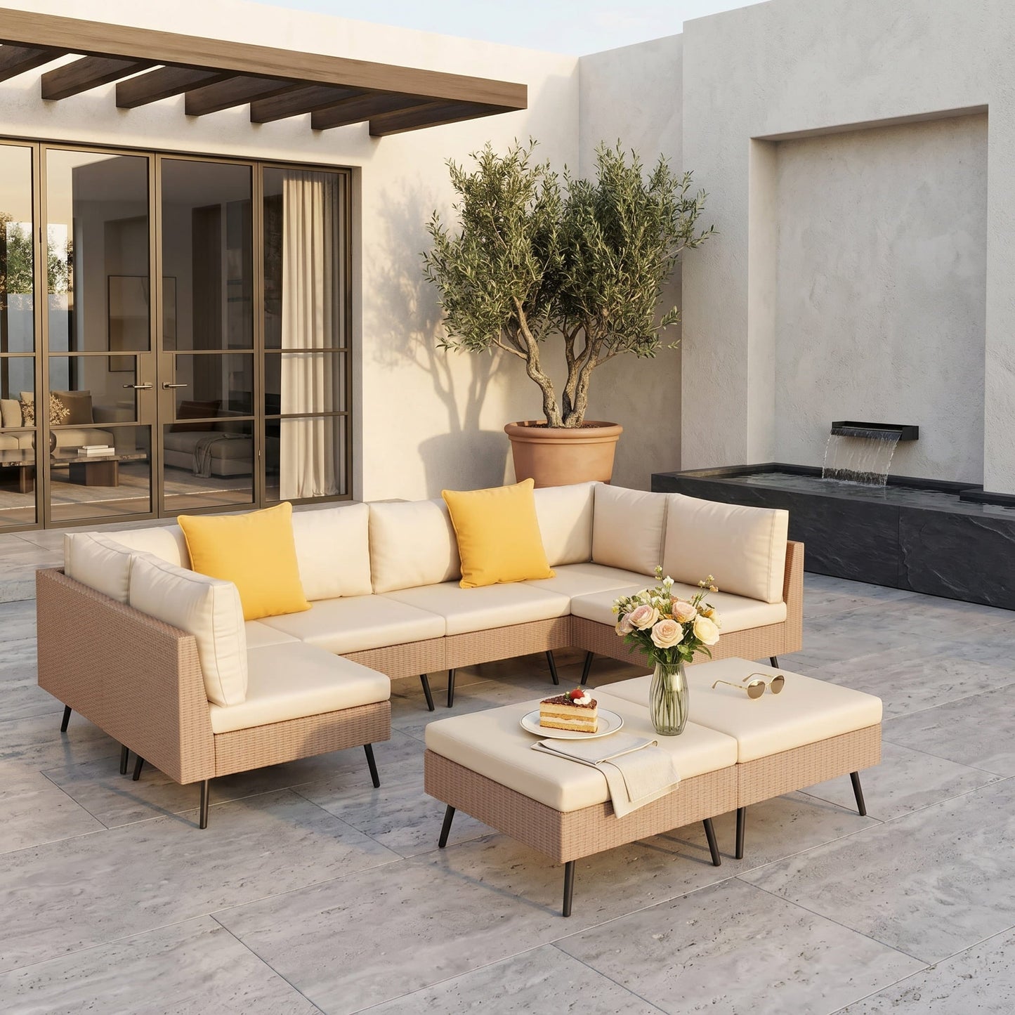 Axis Coastal Outdoor Sectional Set