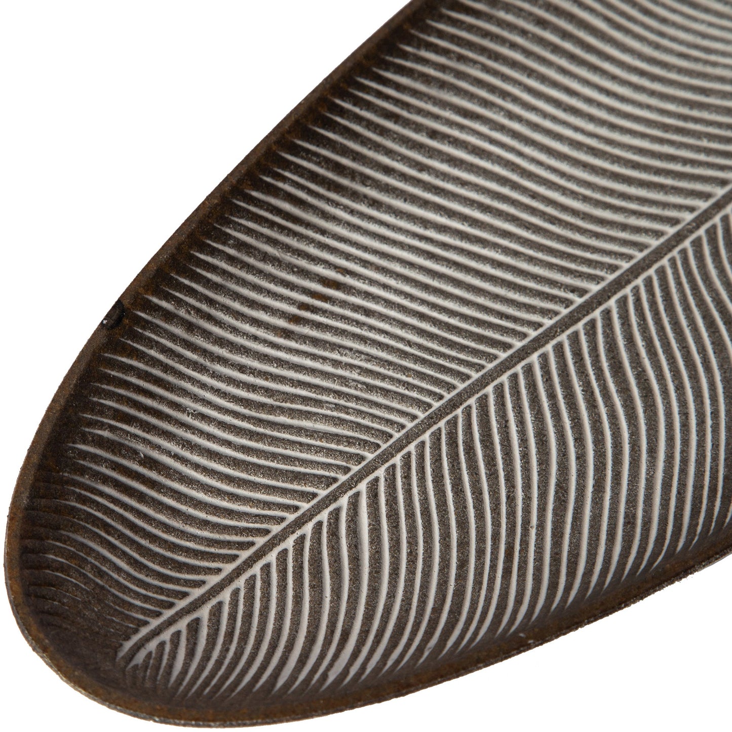 Haku Banana Leaf Wood Tray