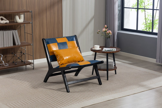 Scandinavian Modern Boho Accent Chair