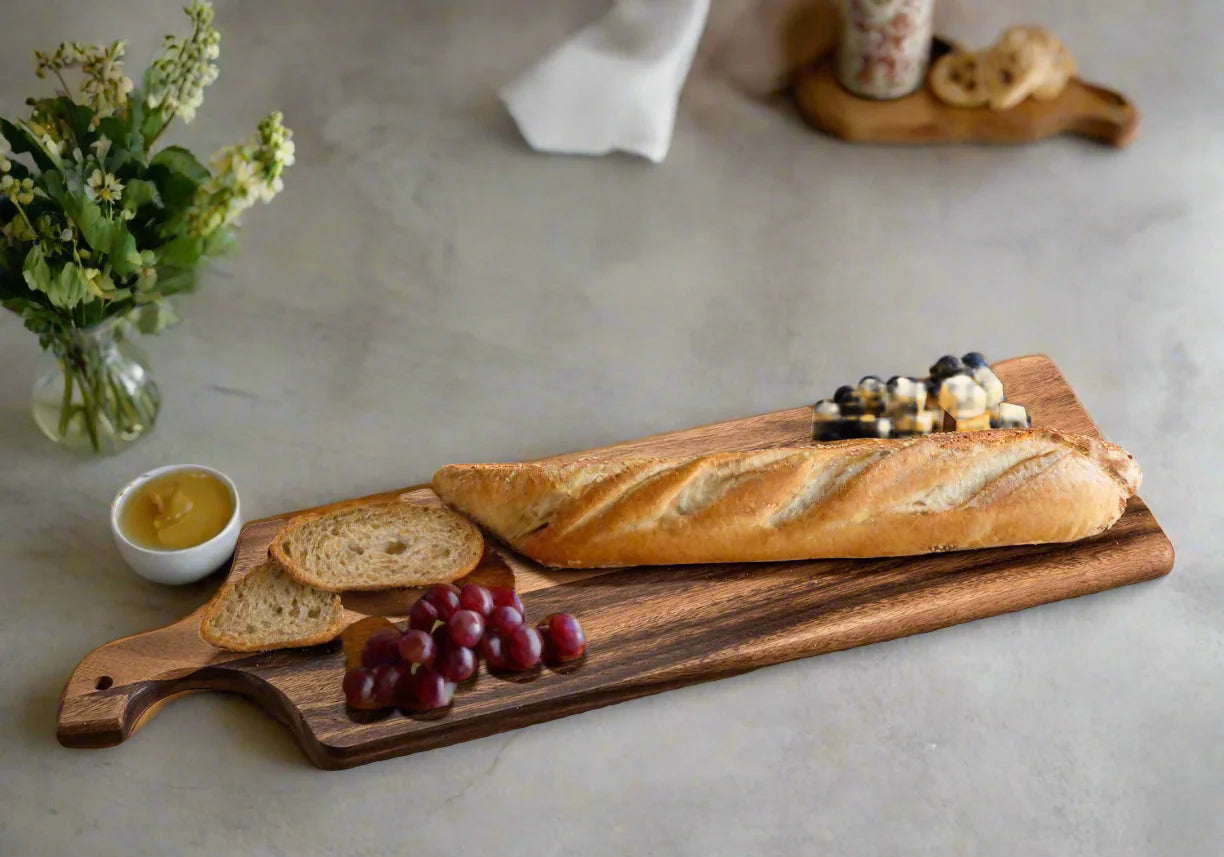 Acacia Wood Charcuterie Long Board