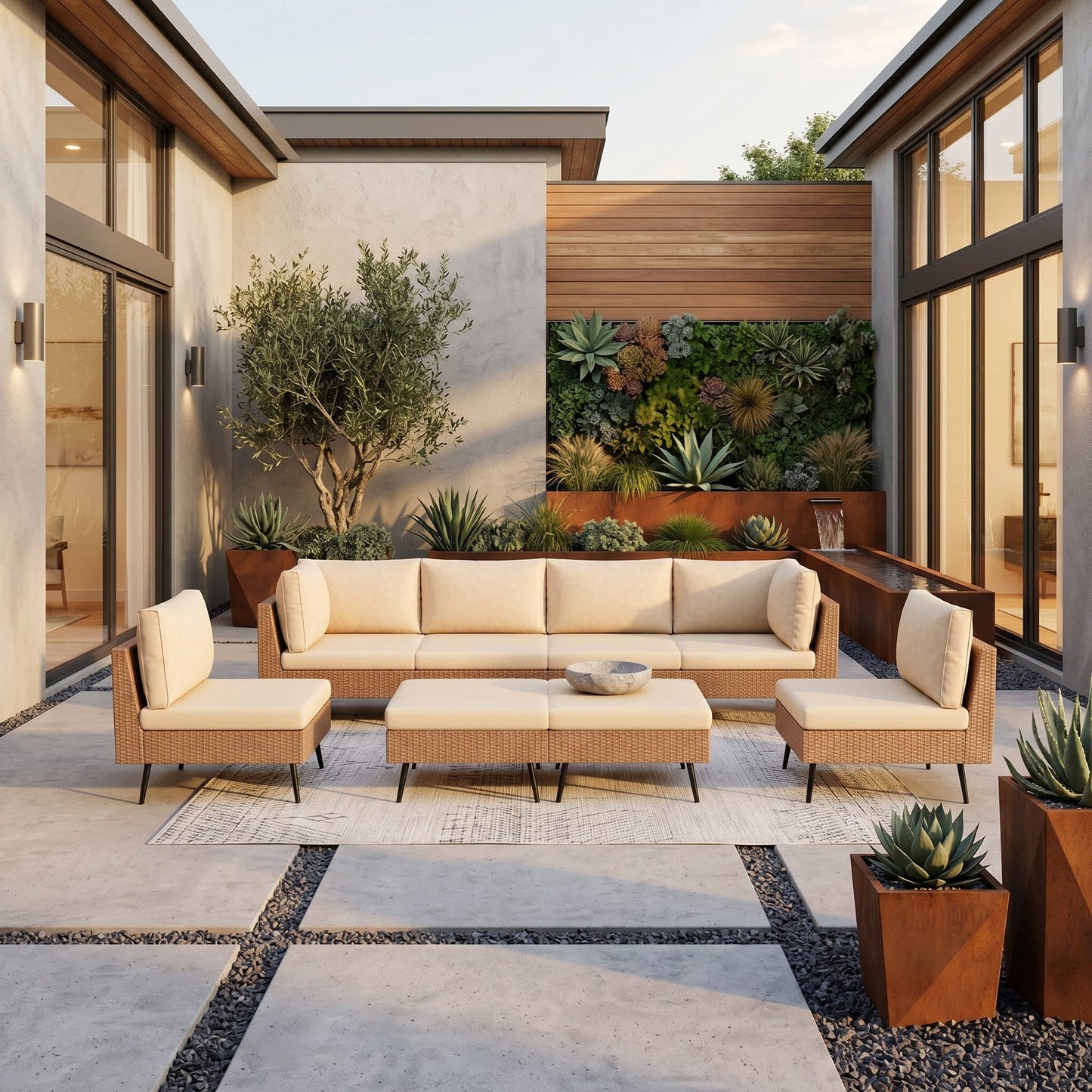 Axis Coastal Outdoor Sectional Set