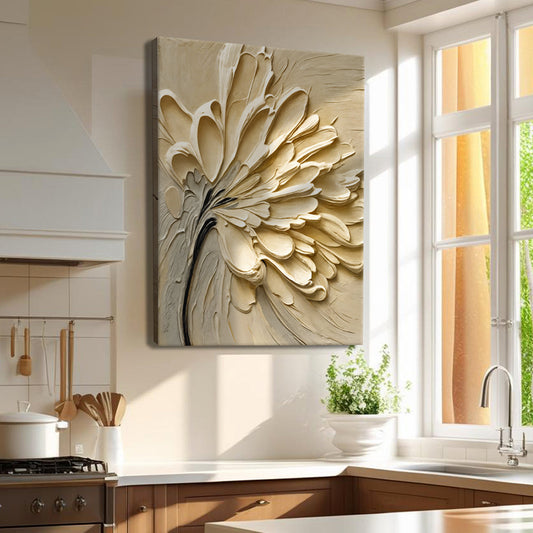 Cavera Flower Petal Canvas Art