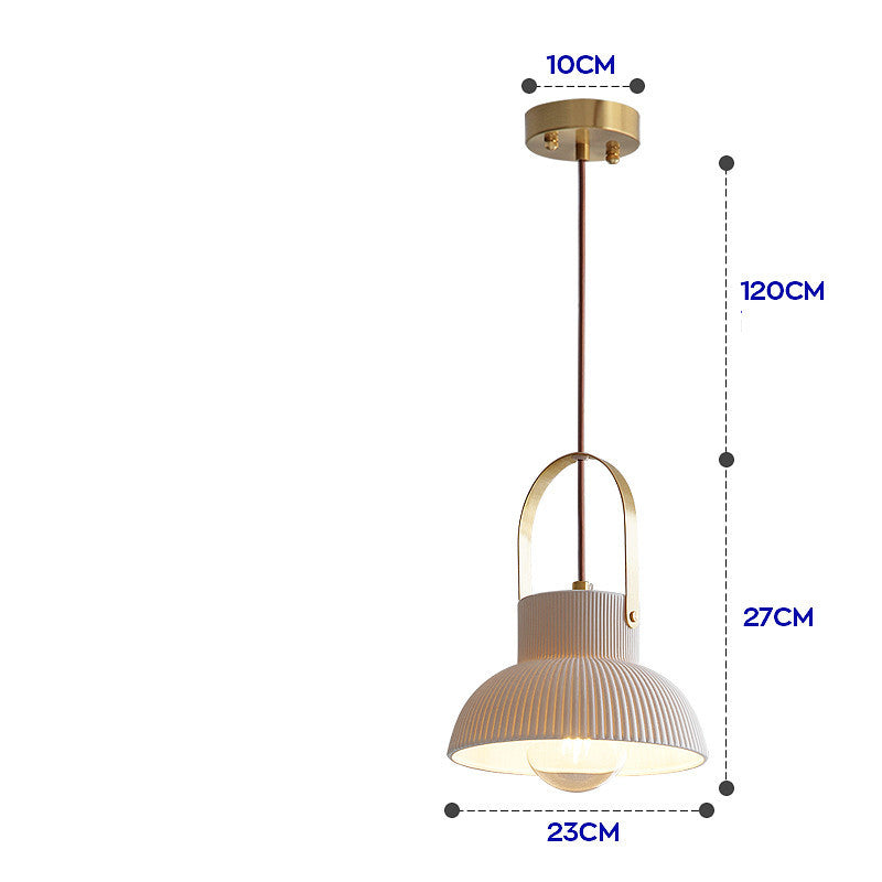 Nordic-Japanese Simple Porcelain Chandelier