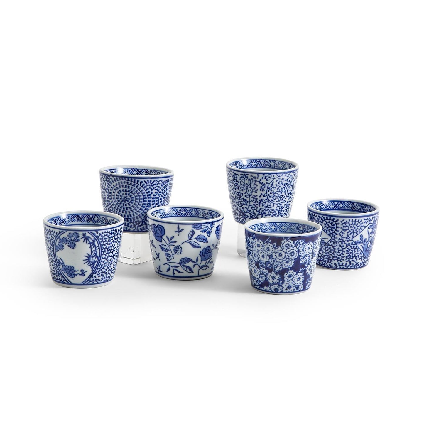 Mini Bleu Chinoiserie Cachepots