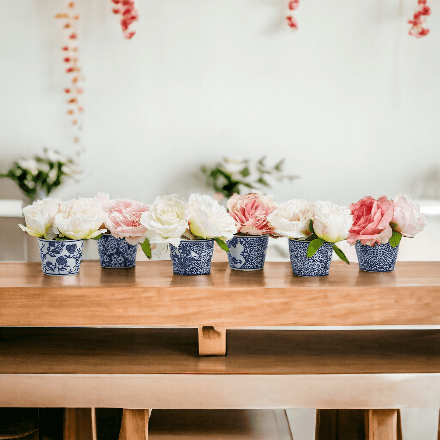 Mini Bleu Chinoiserie Cachepots