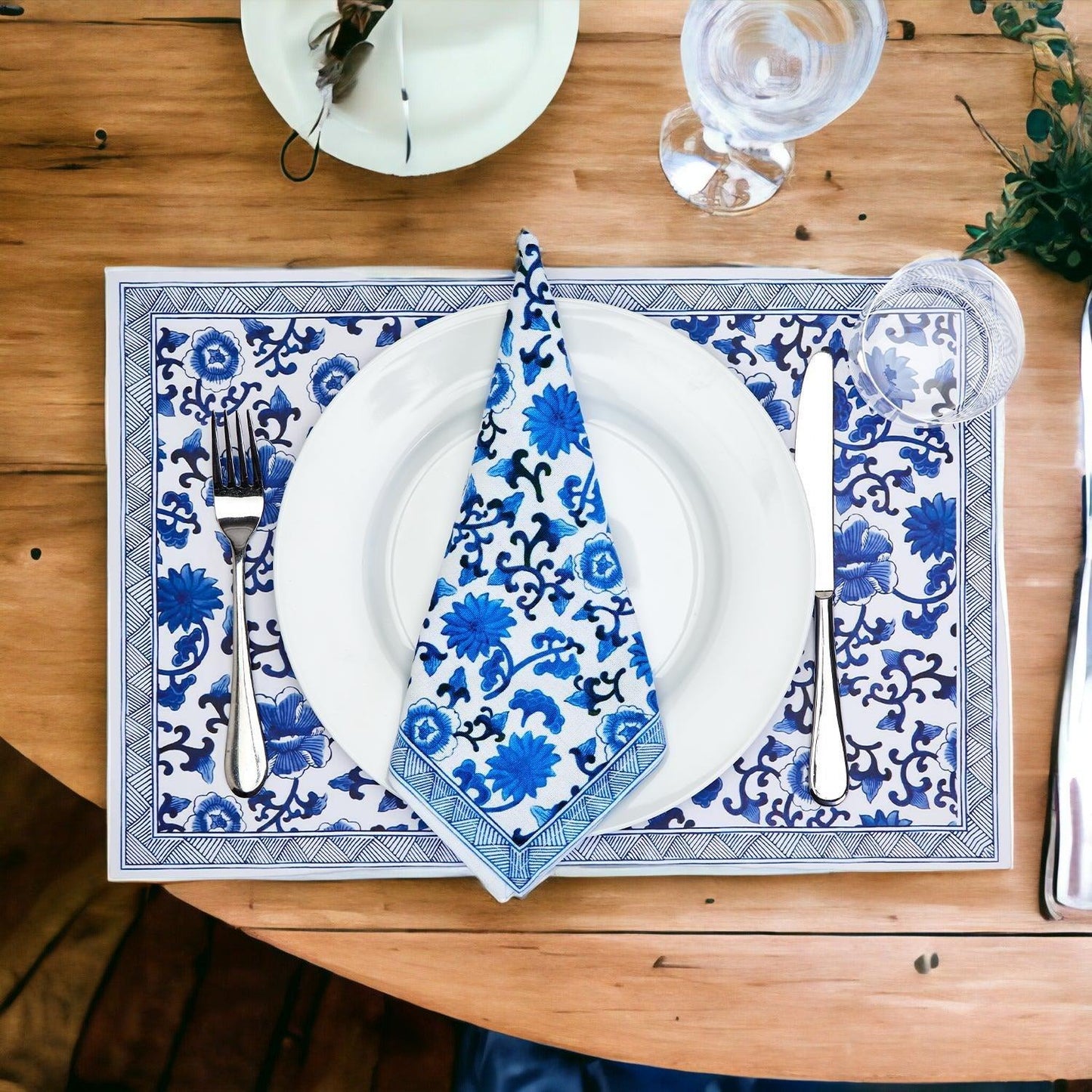 Chinoiserie Bleu Placemats