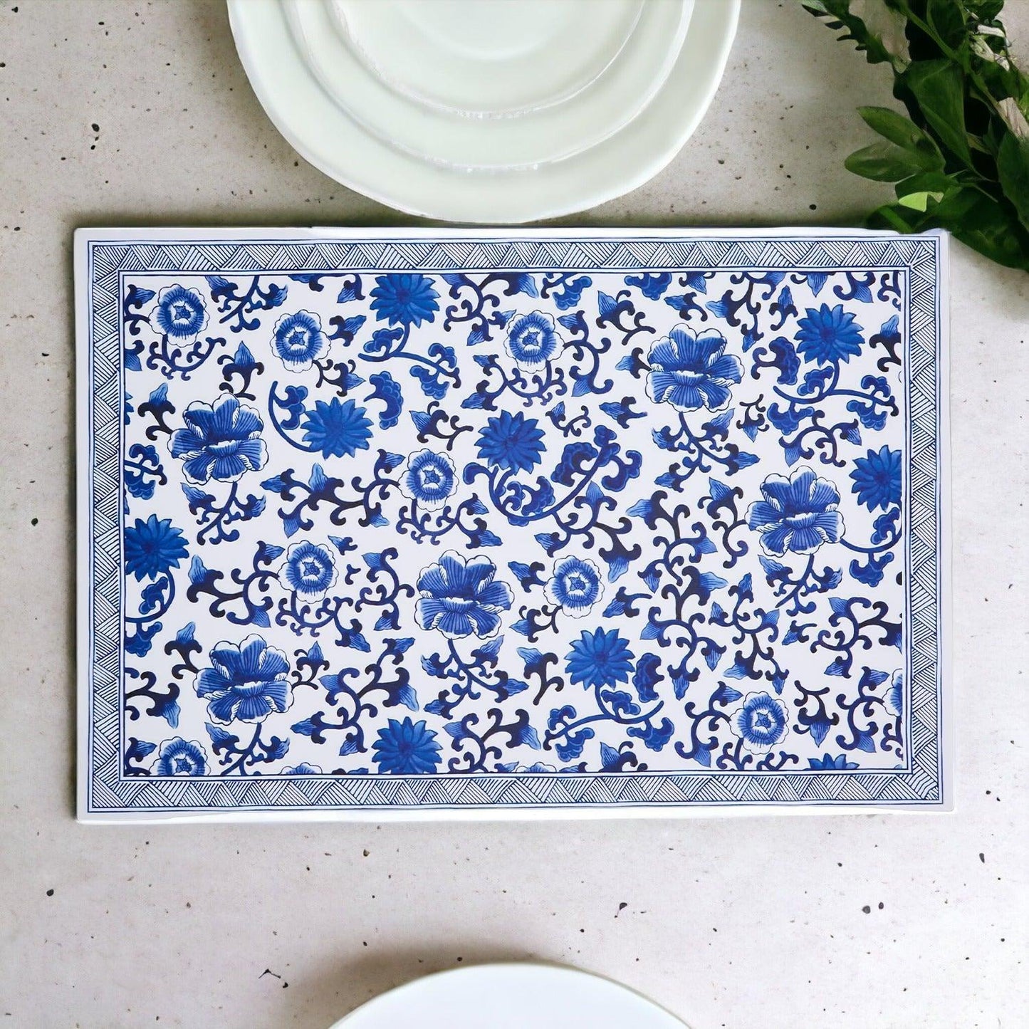 Chinoiserie Bleu Placemats