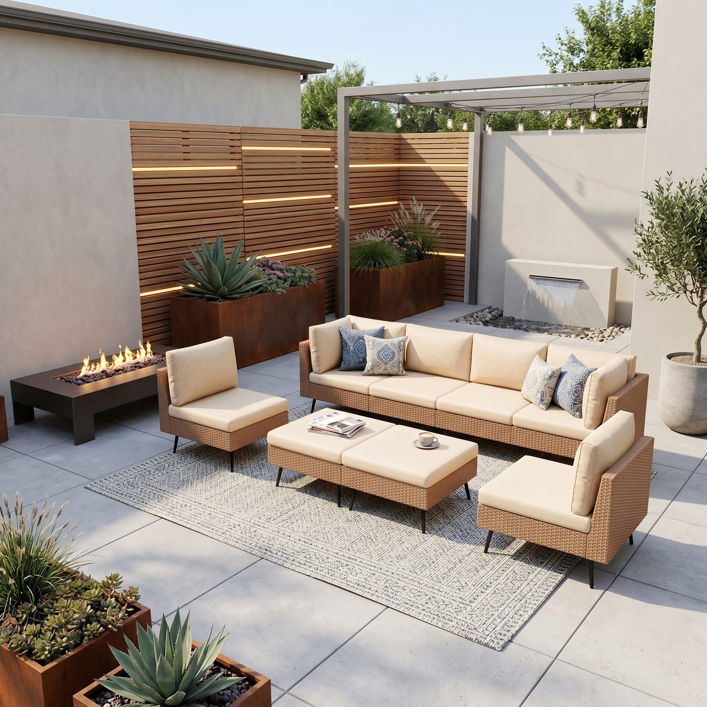 Axis Coastal Outdoor Sectional Set
