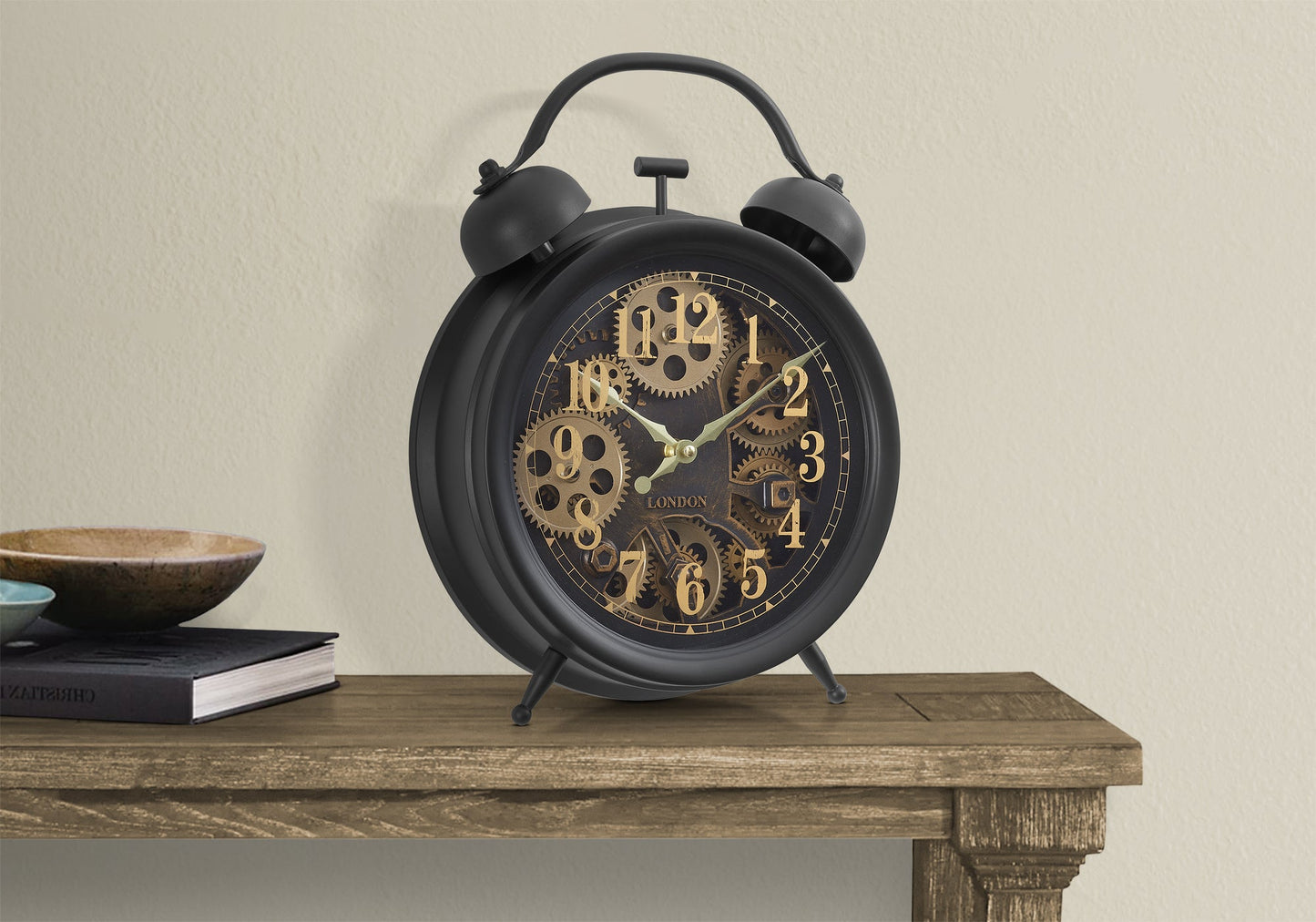 Gear Mechanism Table Clock