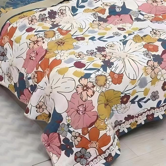 Flower Muslin Blanket | 100% Cotton