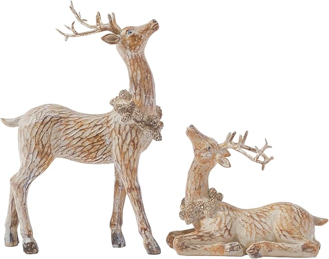 Reindeer Christmas Figurines