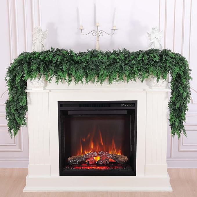 Hananona Faux Cedar Garland | 6 ft