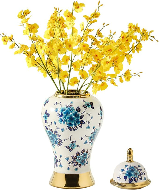 Chinoiserie Blue Ginger Jars