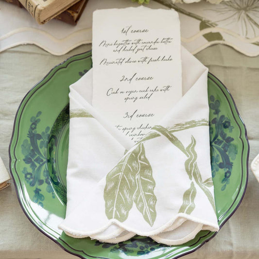 Storytime Dahlias Dinner Napkins