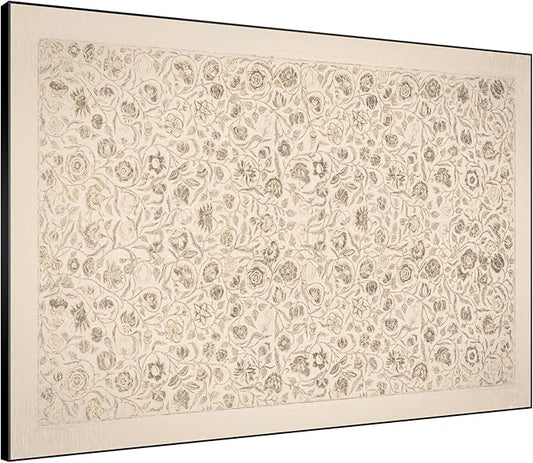 Vintage Botanical Sketch with Detailed Floral Pattern