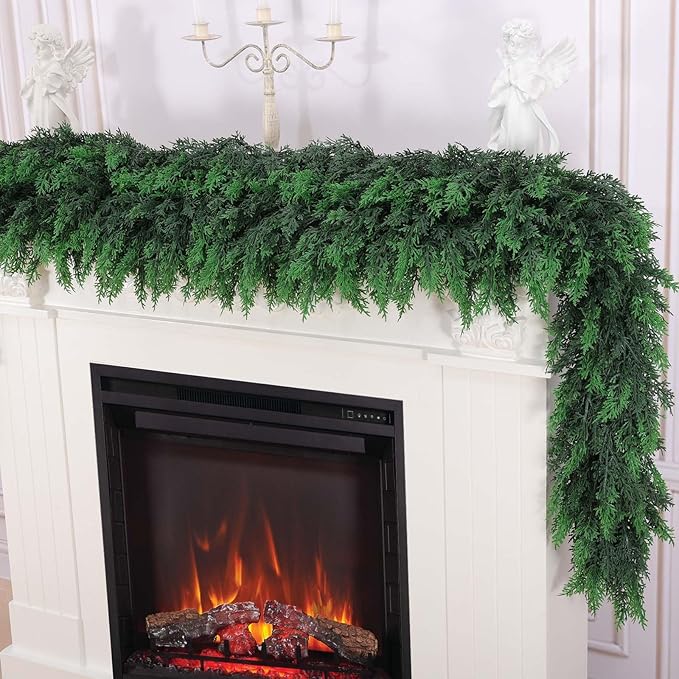 Hananona Faux Cedar Garland | 6 ft