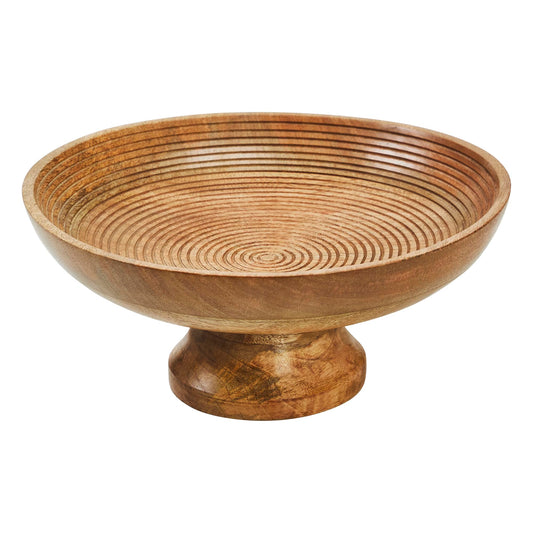 Karla Natural Wood Farmhouse Bowl