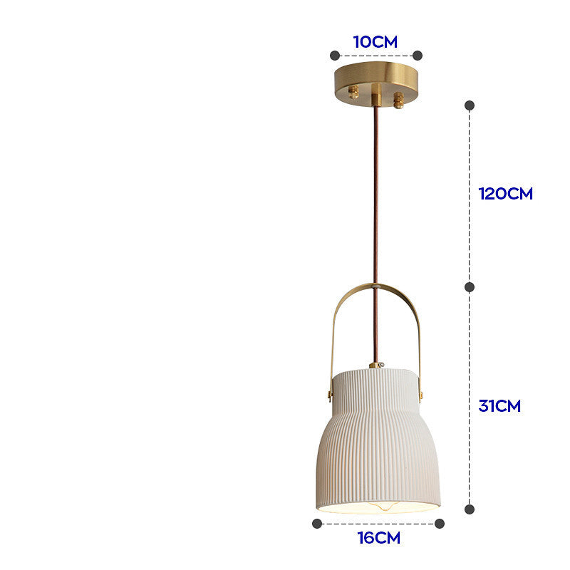 Nordic-Japanese Simple Porcelain Chandelier