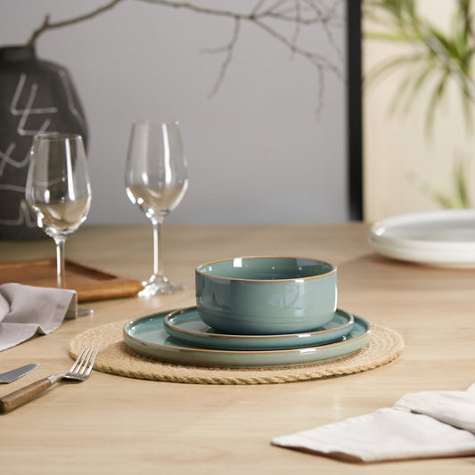 Somerset Collection-Ceramic 12 piece Dinnerware Set