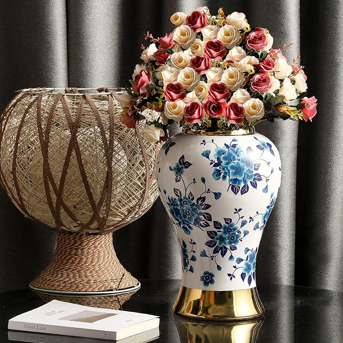 Chinoiserie Blue Ginger Jars