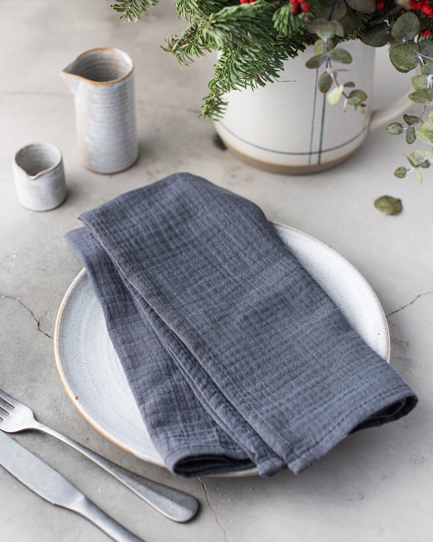 Cotton Crinkle Cloth Napkins