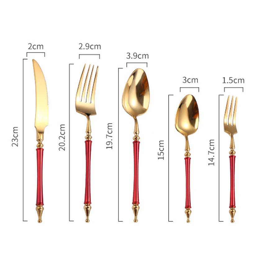 Auroria Roman Column Design Cutlery