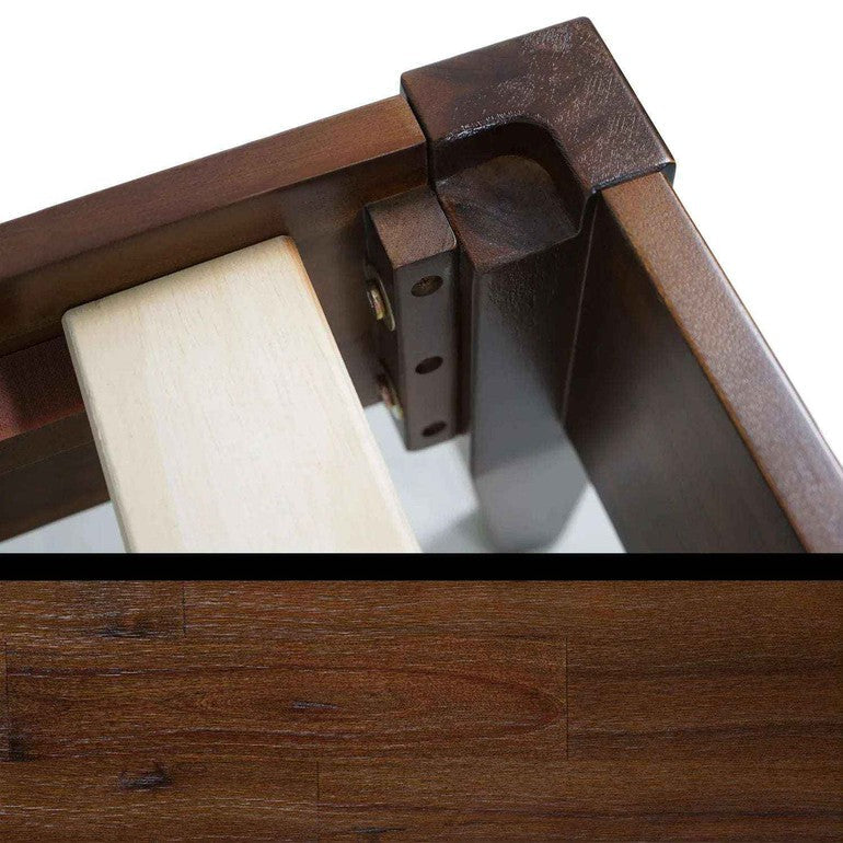 Mervyn Solid Acacia Wood Platform Bed