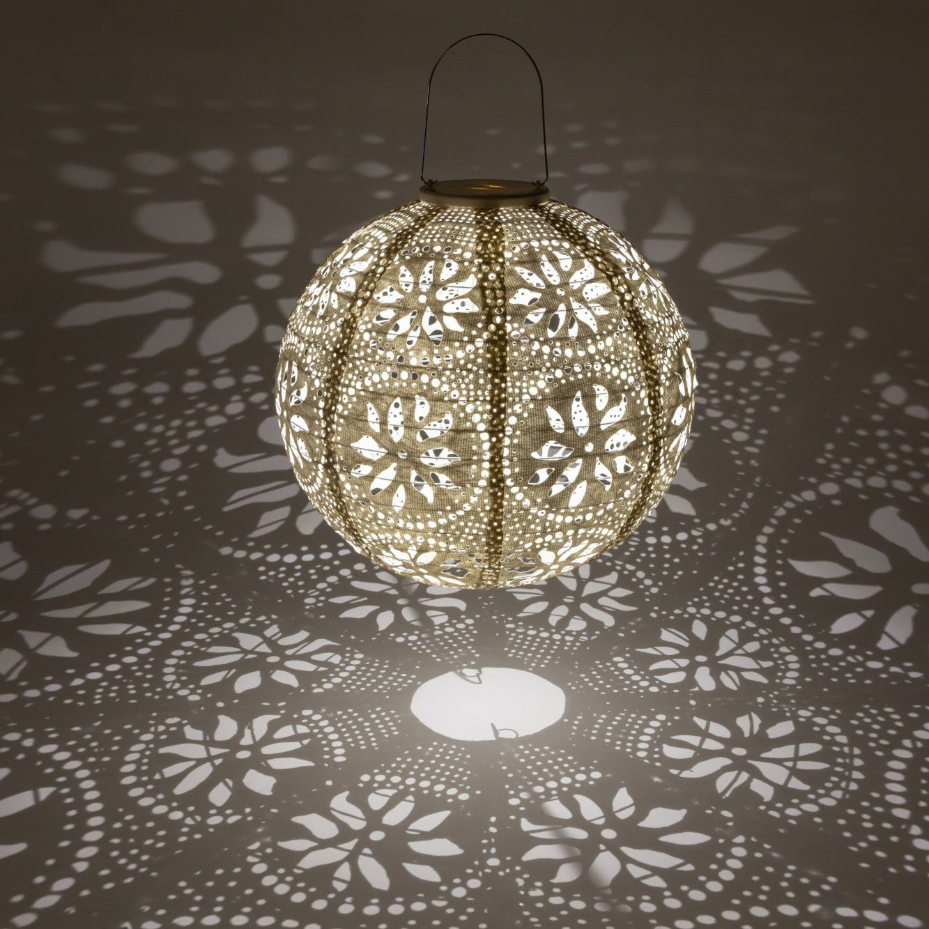 Stella Luxe Globe Boho Pearl Lantern