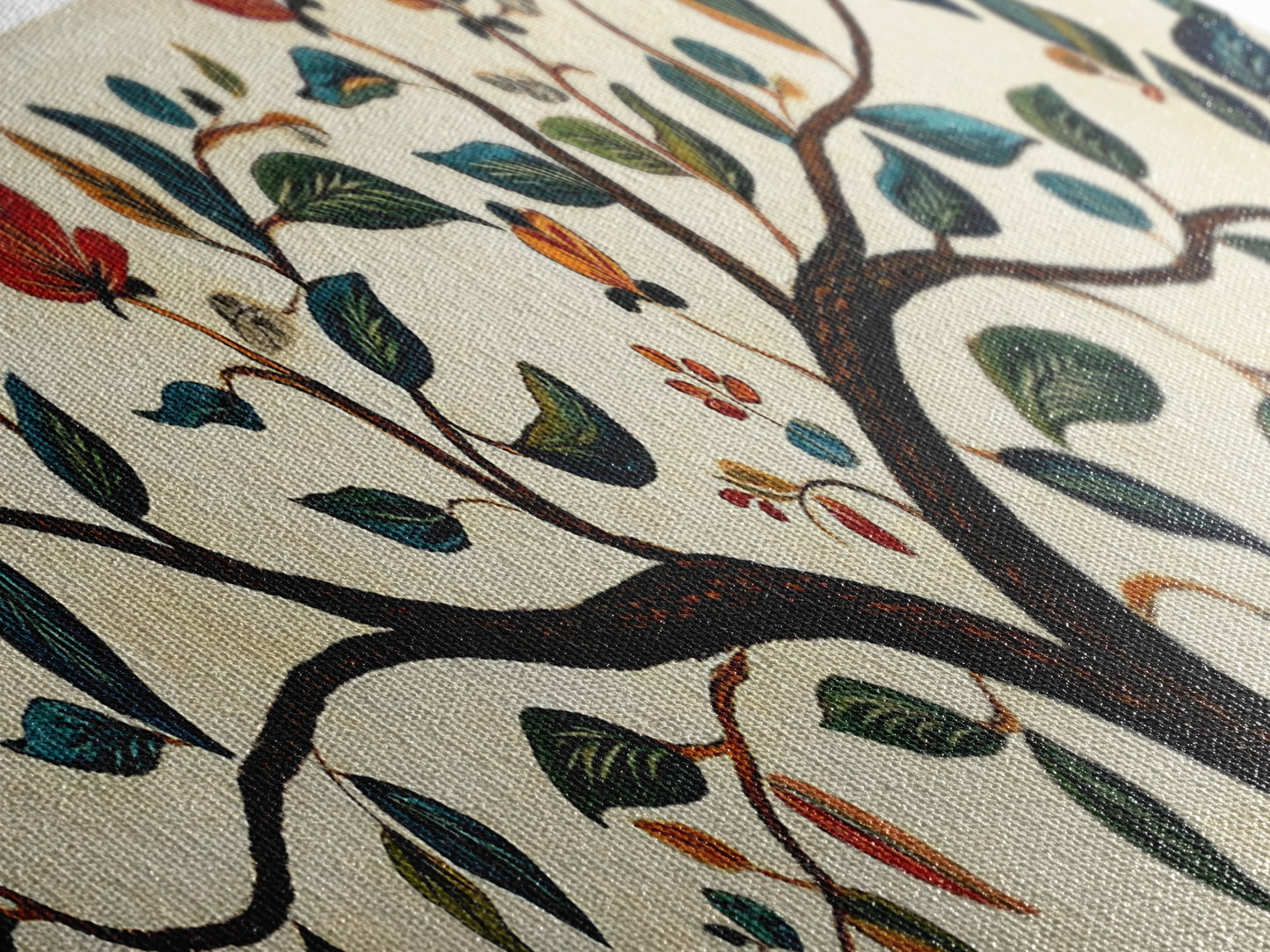 Wabi-Sabi Inspired Panoramic Botanical Print