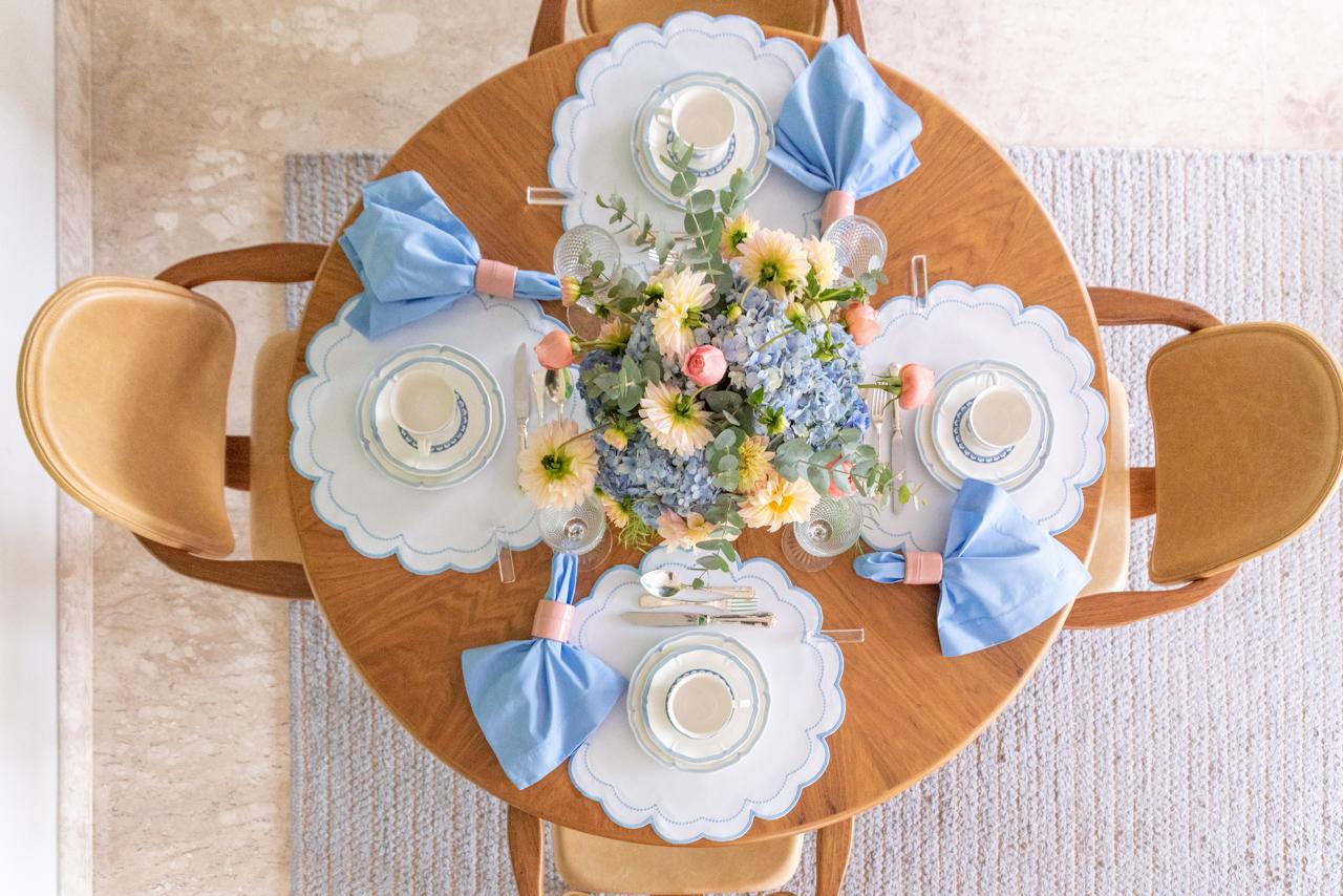 Willow Rose Cotton Napkin