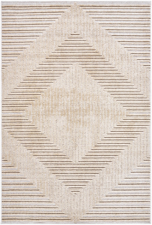Briana Brown Washable Area Rug