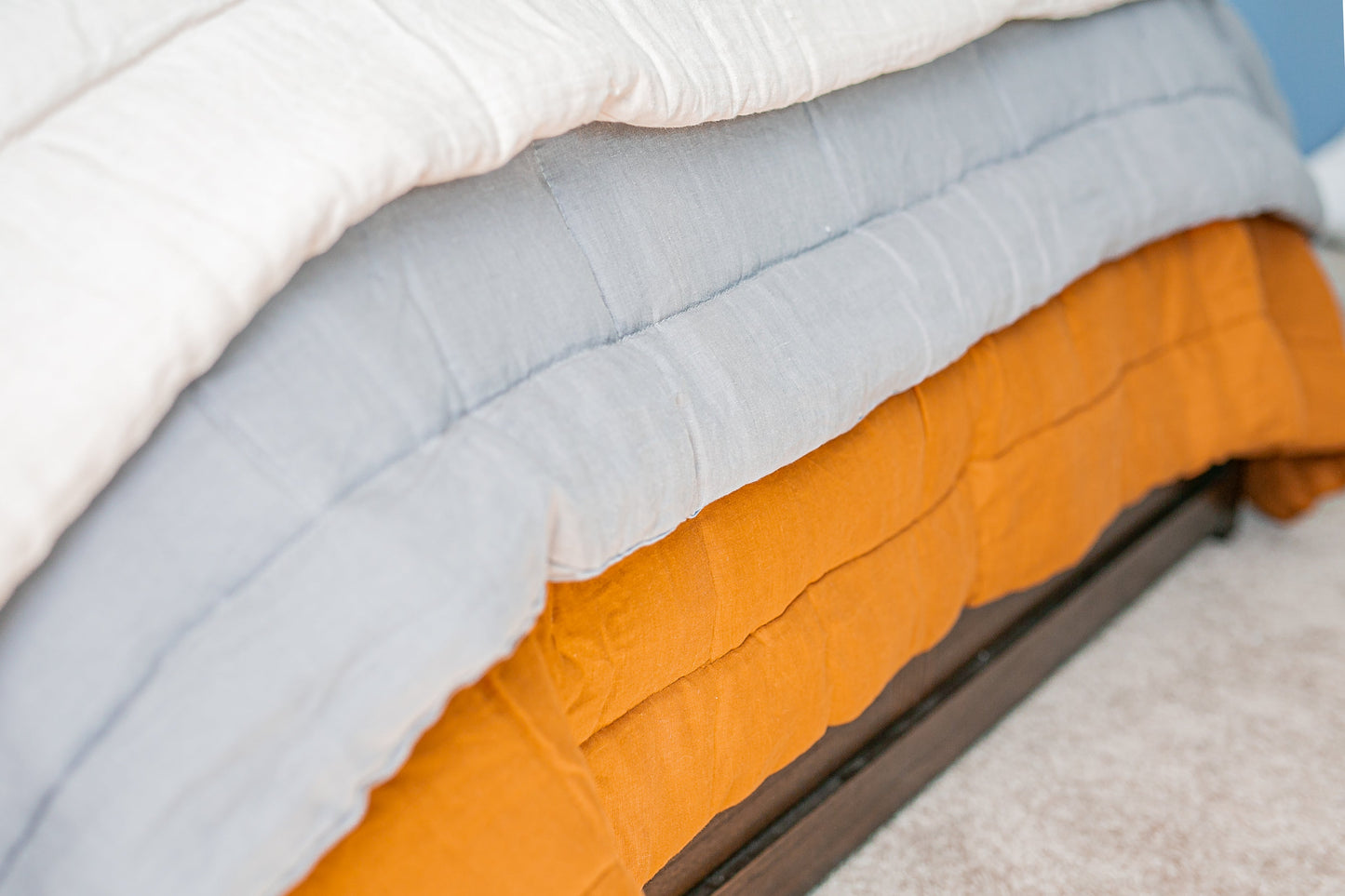 Vale Linen Comforter Set