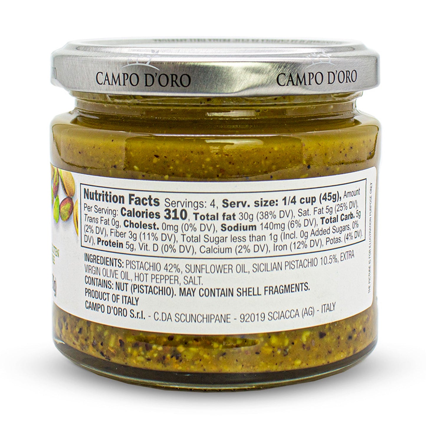 Campo D'Oro Pistachio Pesto