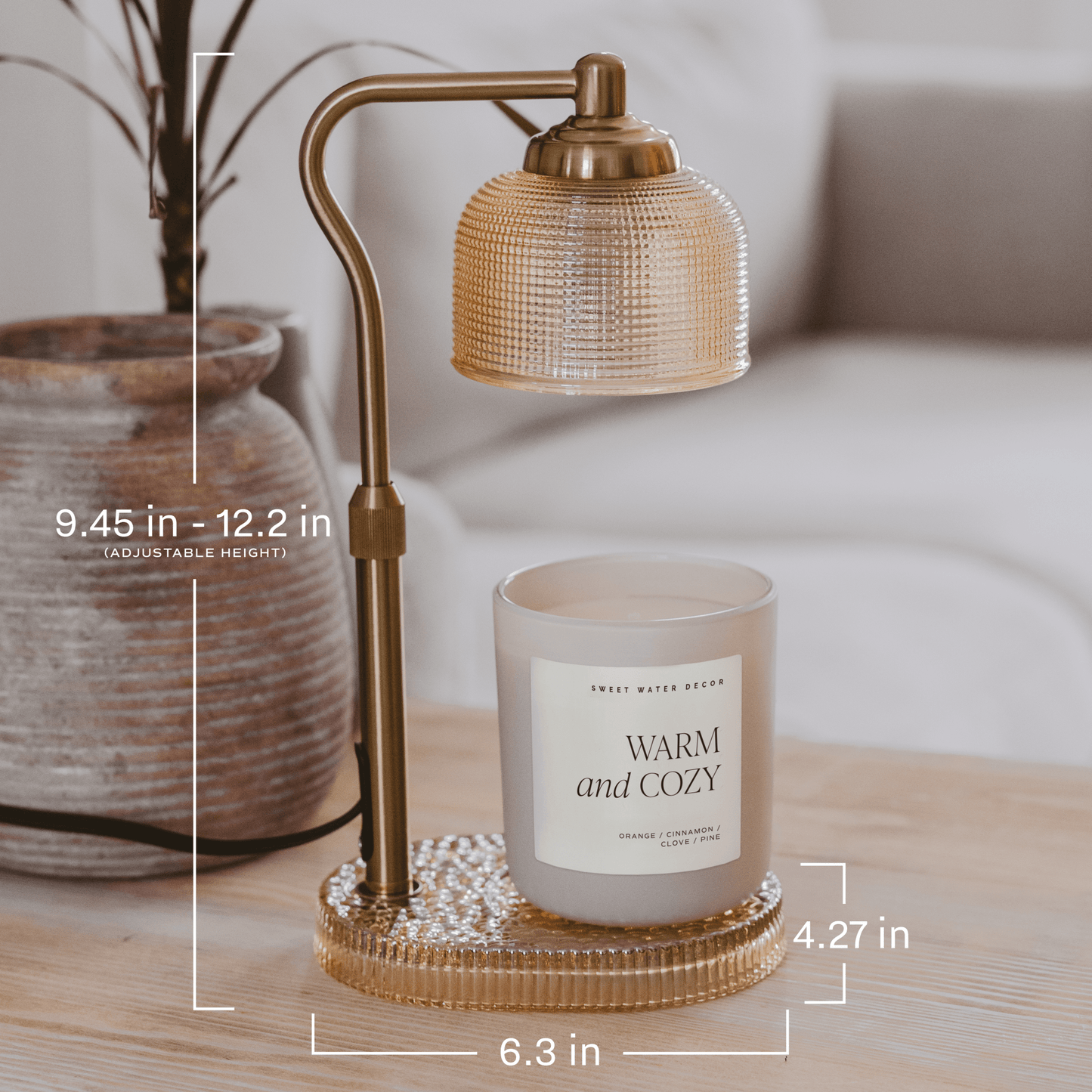 Malia Candle Warmer Lamp