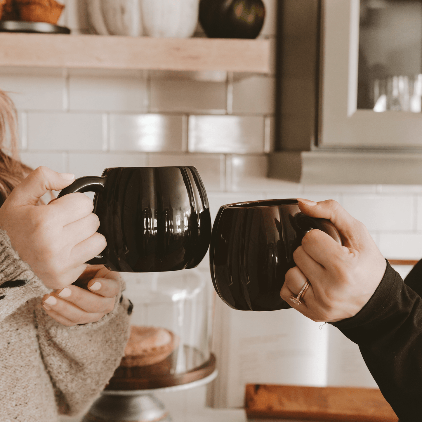 Black Pumpkin Coffee Mug