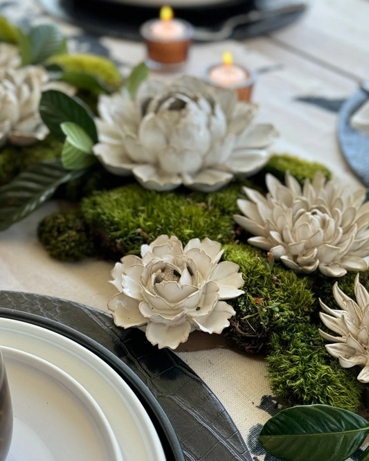 Sea Lettuce Flower Wall Art | :Pearl 6: