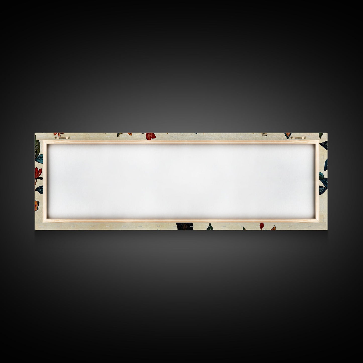 Wabi-Sabi Inspired Panoramic Botanical Print